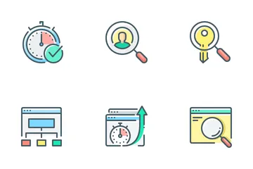 SEO And Web Development Icon Pack