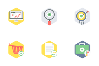Seo And Web Development Part 1 Icon Pack