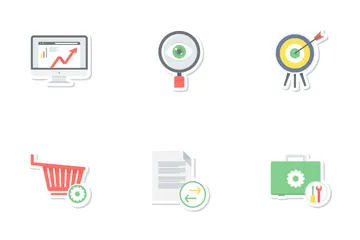 Seo And Web Development Part 1 Icon Pack