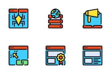 SEO And Web Icon Pack