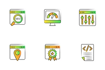 SEO And Web Icon Pack