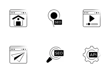 SEO And Web Icon Pack