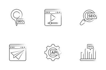 SEO And Web Icon Pack