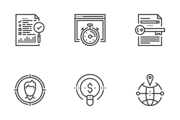 SEO And Web Optimization Icon Pack