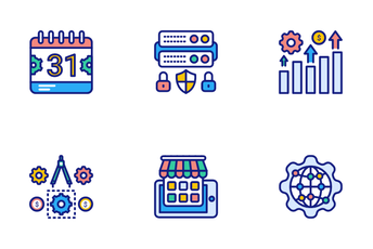SEO Business Marketing Icon Pack