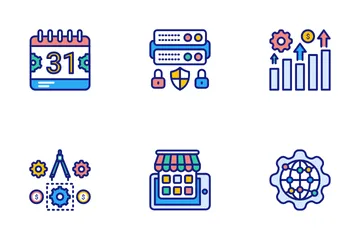 SEO Business Marketing Icon Pack