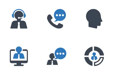 Seo Business Support Icon Pack