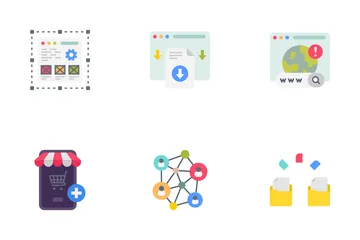 SEO Development And Marketing Icon Pack