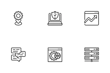 Seo Development Icon Pack