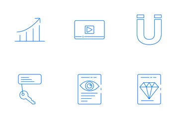 Seo & Devolpment Line Icon Pack