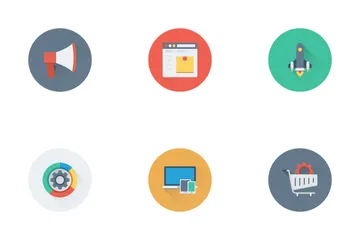 SEO e marketing 1 Icon Pack