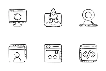 SEO e marketing digital Icon Pack