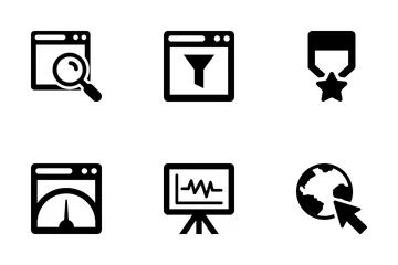 SEO e marketing digitale Vol 3 Icon Pack