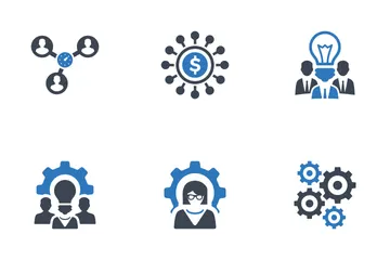 SEO e Marketing na Internet V2 Pacote de Ícones