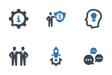 SEO e Marketing na Internet V6 Pacote de Ícones