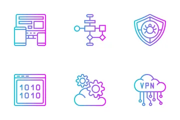 Seo e Web Pacote de Ícones