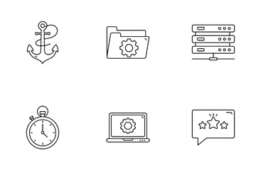 Seo e Web Pacote de Ícones