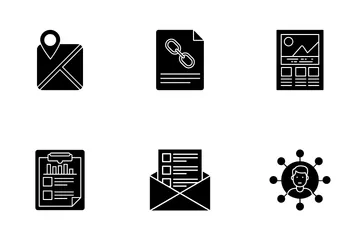 Seo e Web Pacote de Ícones