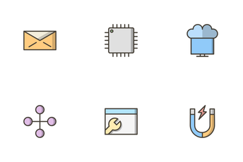 Seo Filled Outline Icon Pack