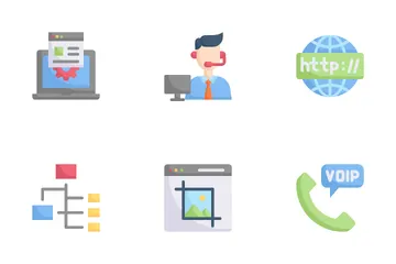 SEO Flat Icon Pack