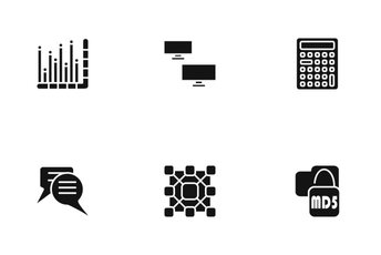 SEO Glyph  Icon Pack