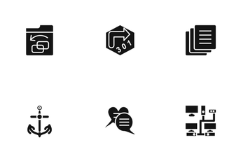 SEO Glyph Icon Pack