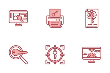 SEO Internet Marketing Icon Pack