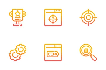 SEO & Internet Marketing Icon Pack