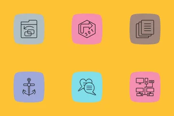 SEO Line  Icon Pack