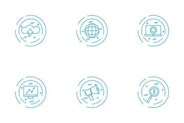 Seo Line  Icon Pack