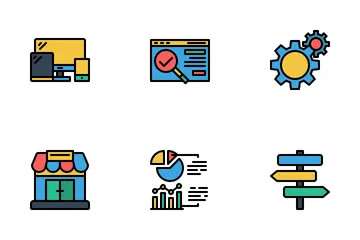 SEO Marketing Icon Pack