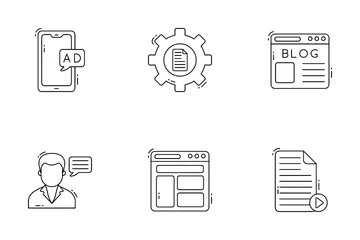 Seo & Marketing Icon Pack