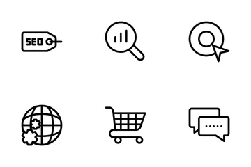 SEO & Marketing Icon Pack