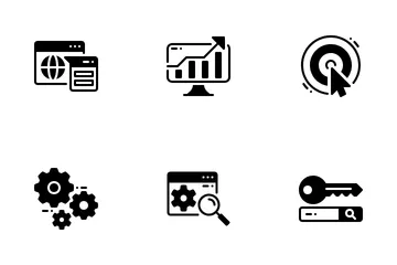 SEO & Marketing Icon Pack