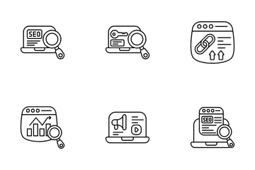 Seo Marketing Icon Pack