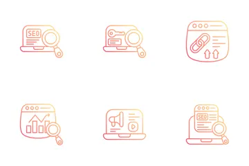 Seo Marketing Icon Pack