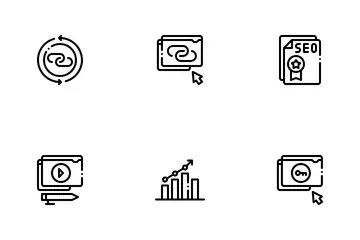 SEO & Online Visibility Icon Pack