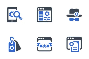 Seo Optimisation Icon Pack