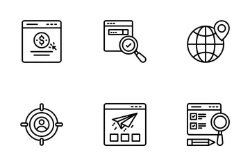 Seo Optimization Icon Pack