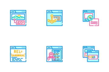 Seo Optimize Search Rank Icon Pack