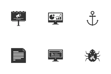 SEO Search Engine Optimization Icon Pack