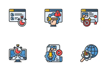 SEO und Web Symbolpack