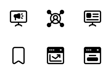 SEO und Web Icon Pack