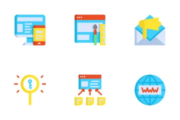 SEO und Web Symbolpack