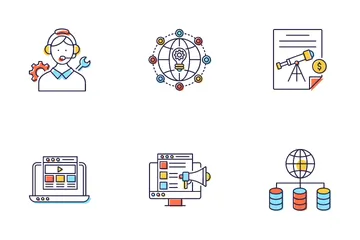 SEO und Web Icon Pack