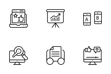SEO und Web Icon Pack