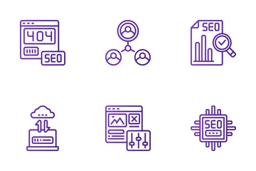 SEO und Websites Icon Pack