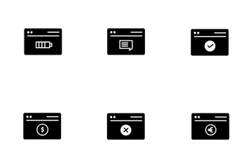 SEO y Web Paquete de Iconos