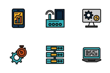 Seo Web And Advertising Media Icon Pack