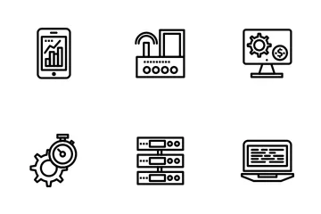Seo Web And Advertising Media Icon Pack